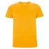T-shirt unisex manica corta Colori Tendenza in puro cotone biologico - Oro