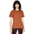 Unisex t-shirt Warm colors in organic cotton - Dark orange