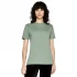 T-shirt unisex manica corta Colori Tendenza in puro cotone biologico - Verde salvia