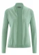 Women's knitted jacket in hemp and organic cotton - Mint