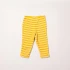 Vintage Stripes Forever Rib Leggings Organic & Fairtrade Cotton - Yellow
