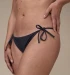 ECONYL® Swimsuit briefs with bow eco bikini - Anthracite