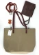 Wendy Shopper Bag in Fair Trade recycled leather - Pattern 5