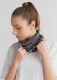 Neck warmer in organic cotton - Patterned