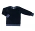 Nicky sweater for children in organic cotton chenille - Navy