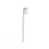 Soft Eco-friendly Silver toothbrush - Blue