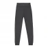 Knitted leggings for girls in organic cotton - Anthracite