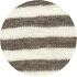 BLUSBAR rollneck sweater for women in pure merino wool - Natural-sand striped