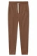 OWN Trousers for women in pure wool outside and cotton on the skin - Camel Melange