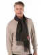 UNI scarf in pure Alpaca wool fabric 32x180cm - Anthracite