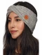 SUAVE women's headband in Alpaca wool - Silver Mar