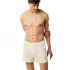 Boxer in organic cotton jersey - Natural white