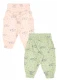 Trine trousers for baby girl in organic cotton - Jade