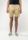 Navin shorts with zip button for men in organic cotton - Beige