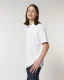 Prepster men's polo shirt in pure organic cotton - White