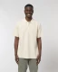 Prepster men's polo shirt in pure organic cotton - Natural white