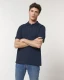 Prepster men's polo shirt in pure organic cotton - Navy Blue