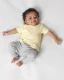 T-shirt baby creator in cotone biologico - Burro