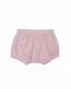 Baby muslin bloomers in organic cotton - Light pink