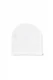 Ribbed Beanie Cap for Babies and Children in Organic Bamboo - White