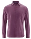 Business shirt in hemp and organic cotton - Grape/Burgundy