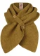 Organic wool fleece children's scarf - Saffron