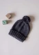 Baby hat made of super soft organic PIMA cotton and Baby Alpaca - Gray