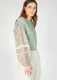Blossom Sweetpea women's vest in pure merino wool - Sage green