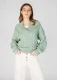 Aster Shawl Collar Oversized Sweater in pure natural wool - Sage green