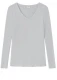 Women's draped BLUSBAR sweater in pure merino wool - Stone