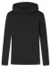 Men's hooded sweater in pure merino wool - Charcoal
