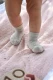 Ribbed socks for children in Bamboo - Sand