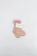 Girl's Socks with Bamboo Lace - Powder