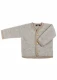 Children's jacket in Organic Merino Wool Fleece - Gray