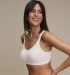 Modal Bra with removable padding - White