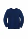 Disana children's Aran pullover in organic merino wool - Navy Blue