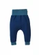 Bloomers trousers for children in pure organic boiled wool - Navy Blue