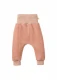 Bloomers trousers for children in pure organic boiled wool - Old rose