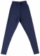 Basic women's organic cotton leggings - Navy Blue