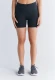 Women's Mini Fit shorts in organic cotton - Black