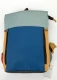 Berli Soruka backpack in Fair Trade recycled leather - Pattern 5