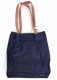 Shopper bag Sophia suede in Fair Trade recycled leather - Pattern 2