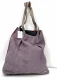 Shopper bag Sophia suede in Fair Trade recycled leather - Pattern 1
