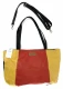 Two-volume Elba bag in EquoSolidale recycled leather - Pattern 3
