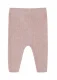 Children's knitted trousers in Organic Cotton and Silk - Pink