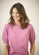 Women's summer pullover made of hemp and organic cotton - Pink