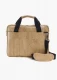 Natural cork laptop bag - Natural
