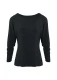 Women's Fresh & Juicy Shirt in Bamboo - Black