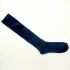 Black Knee high socks in organic cotton terry - Navy Blue