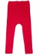Organic wool and silk children's leggings - Red